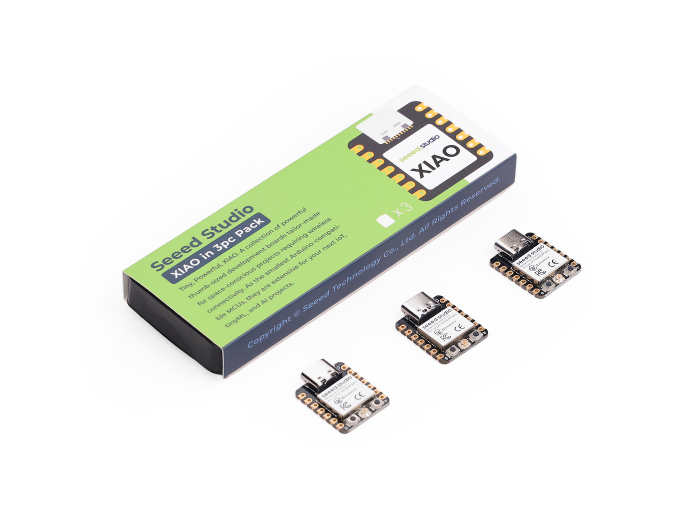 Esp32 C3 - 3PCS Pack XIAO ESP32C3 Mini Development