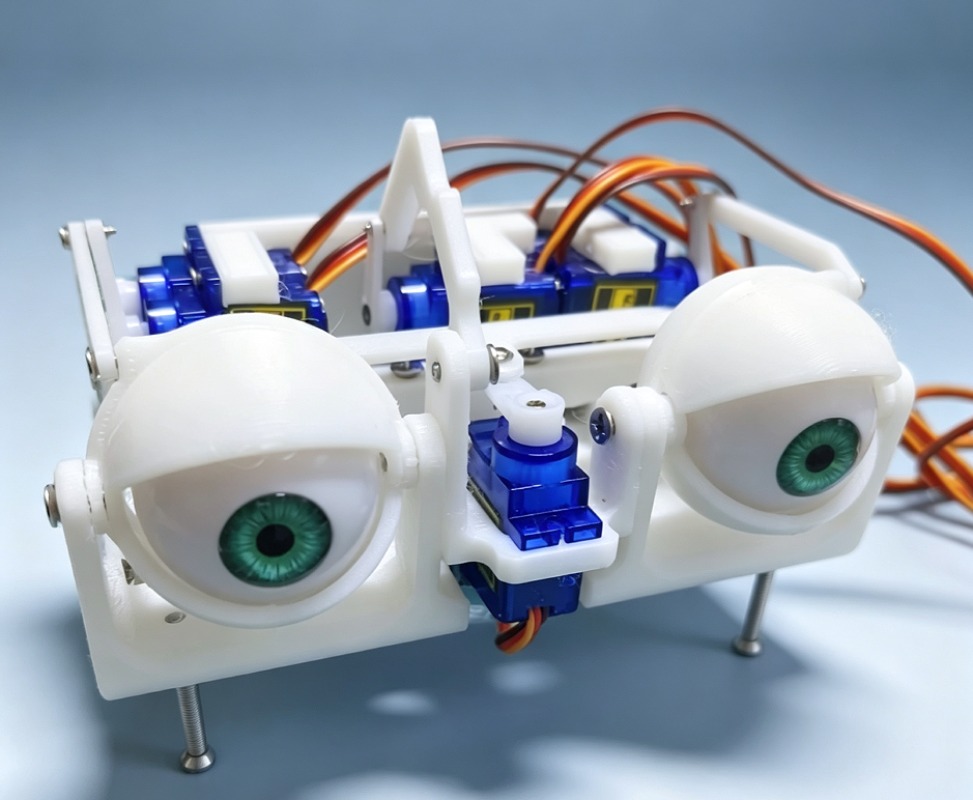 Esp8266 - Programmable Bionic Robot Eye, Mechanical Simulated