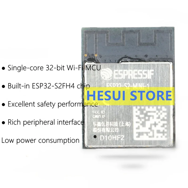 Esp32 S2 - Original authentic ESP32-S2-MINI-1(4MB) single-core 32-bit Wi-Fi