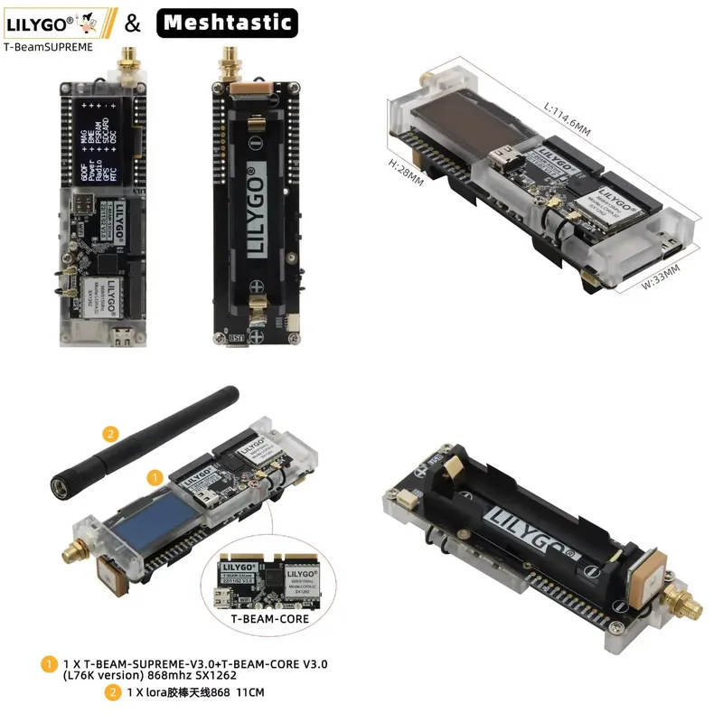 Esp32 S3 - for LILYGO T-Beam ESP32-S3 SX1262 Meshtastic
