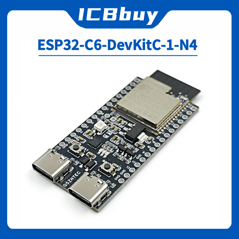 Esp32 S2 - ESP32-C6-DevKitC-1 ESP32-C6 Core Board WIFI6 BLE