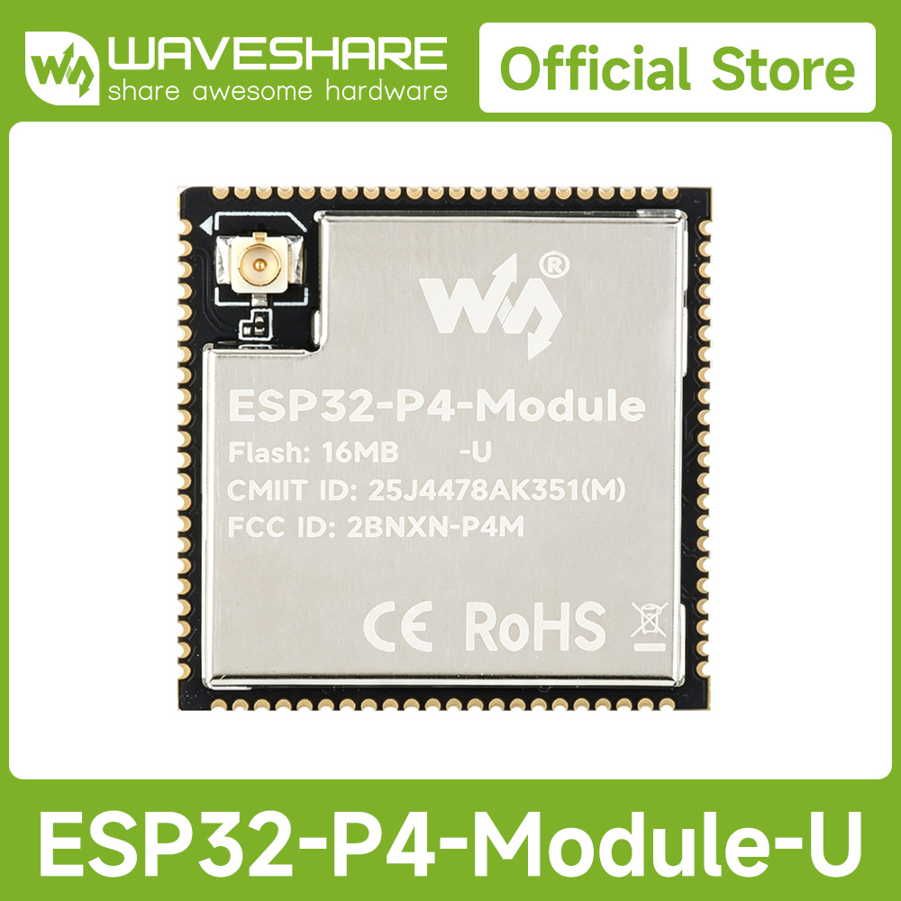 Esp32 C6 - Waveshare ESP32-P4-Module Core Board, Supports 2.4GHz