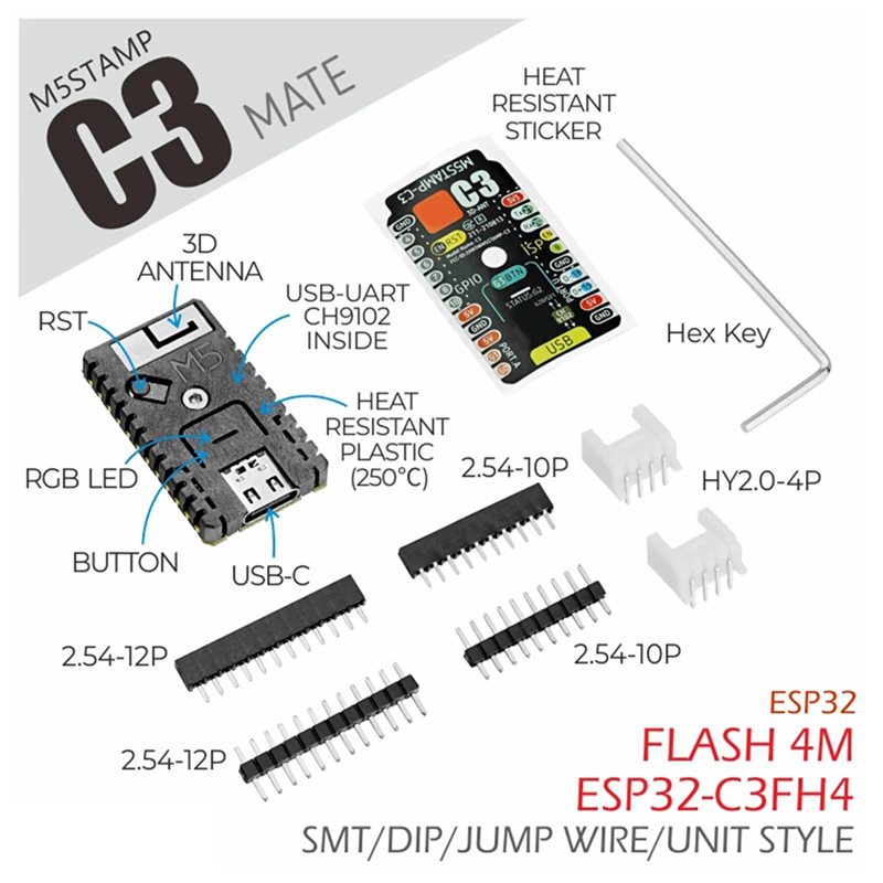 AS95-ESP32-C3 Development Boar - Esp32 Wifi Bluetooth Module ulasan dan harga