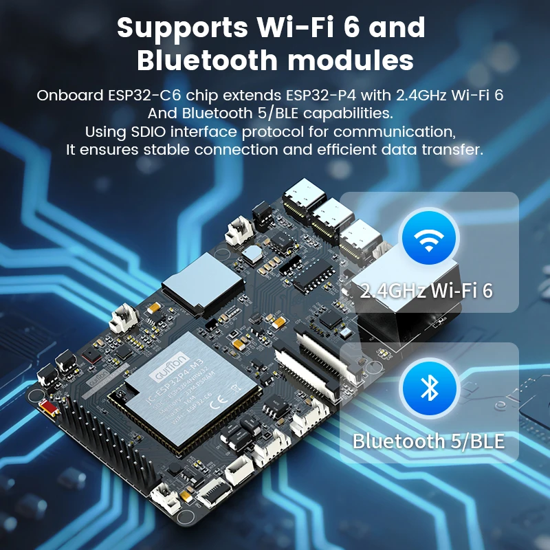 JC-ESP32P4-M3-DEV Development  - Esp32 C6 ulasan dan harga
