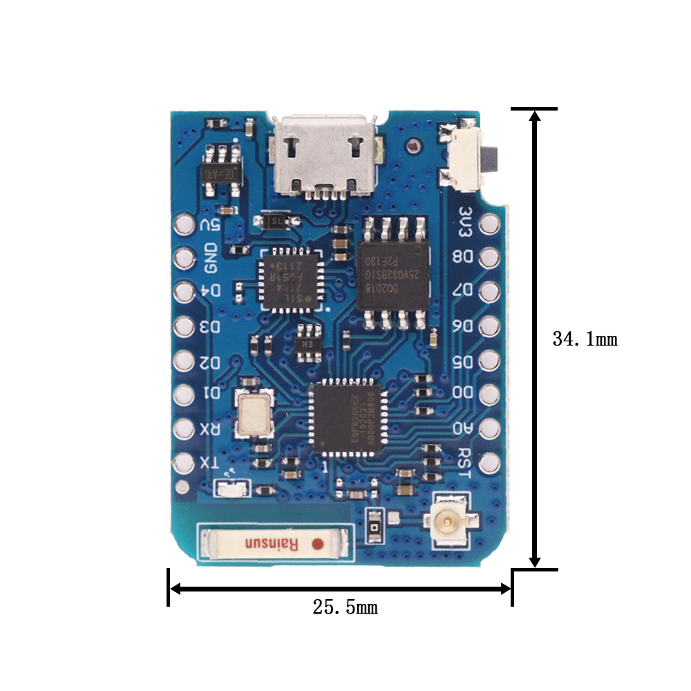 WeMos D1 Mini Pro V3.0 NodeMcu - Esp8266 Nodemcu ulasan dan harga
