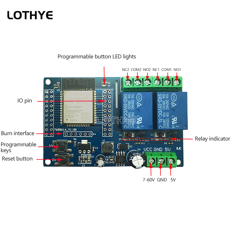 ESP32 Dual Channel Wifi Blueto - Esp32 Wifi Bluetooth Module ulasan dan harga
