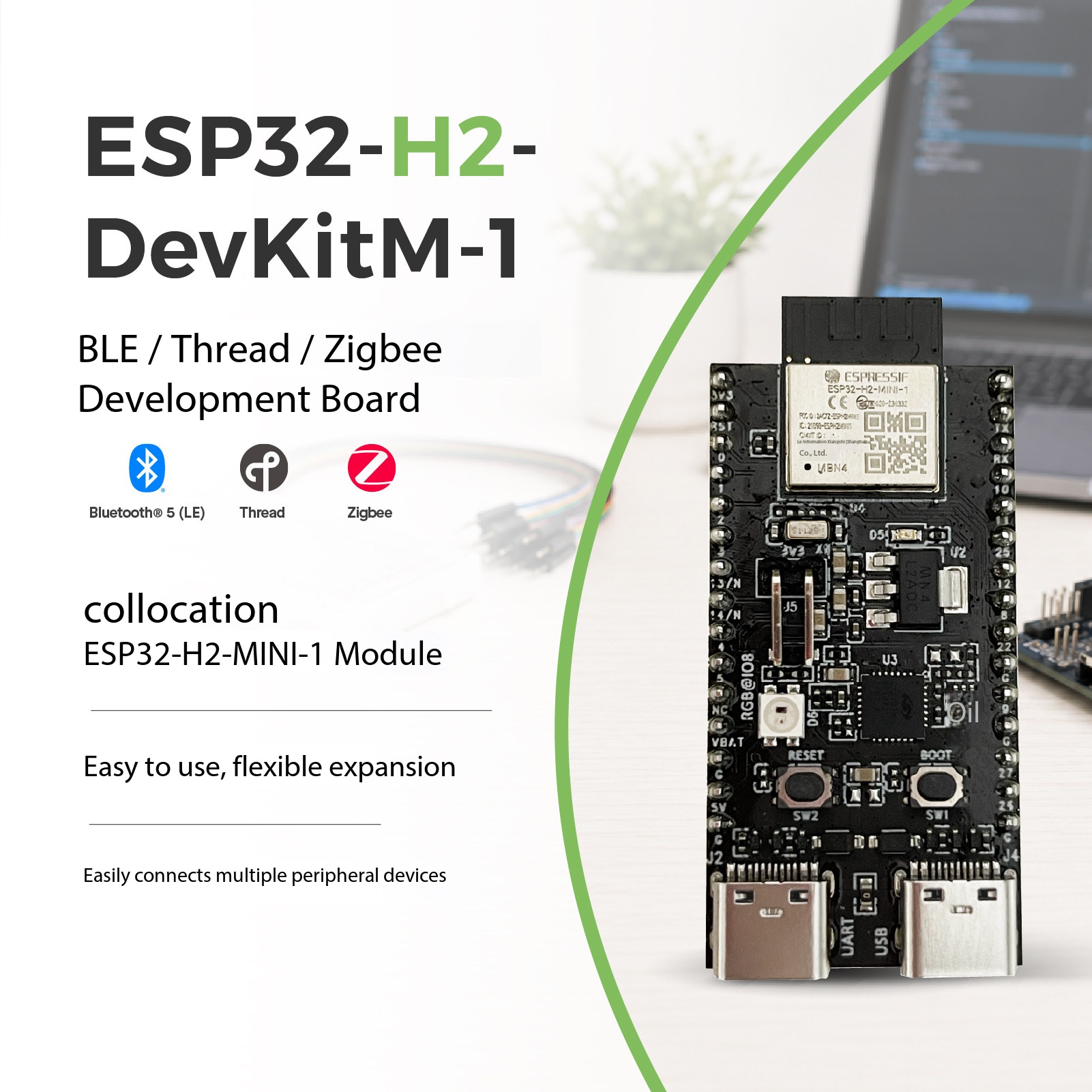 Espressif ESP32-H2-DevKitM-1 8 - Esp32 H2 ulasan dan harga