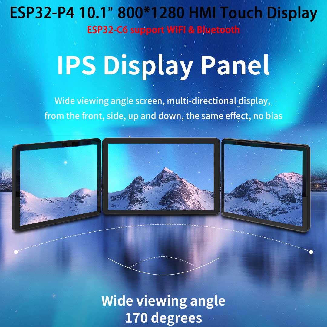 ESP32-P4 10.1 inch 800*1280 IP - Esp32 P4 ulasan dan harga