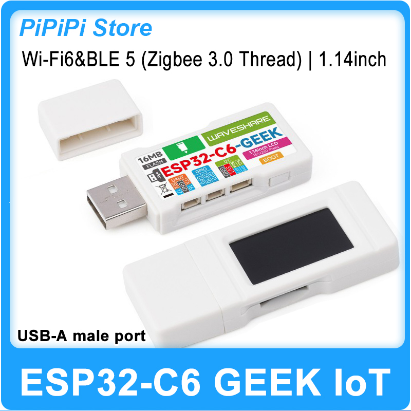 ESP32-C6 GEEK Development Boar - Esp32 C6 ulasan dan harga