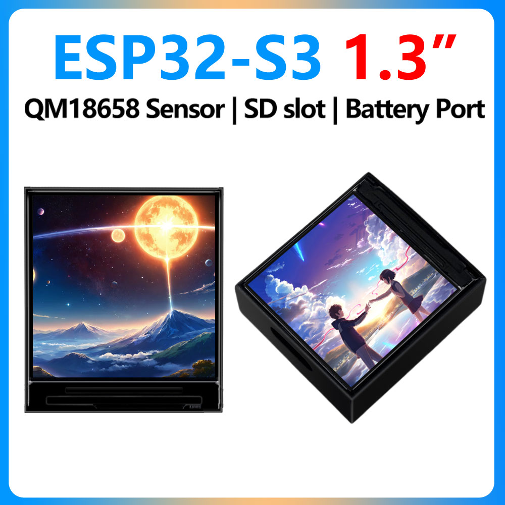 Waveshare ESP32-S3 1.3inch LCD - Espressif Esp32 ulasan dan harga