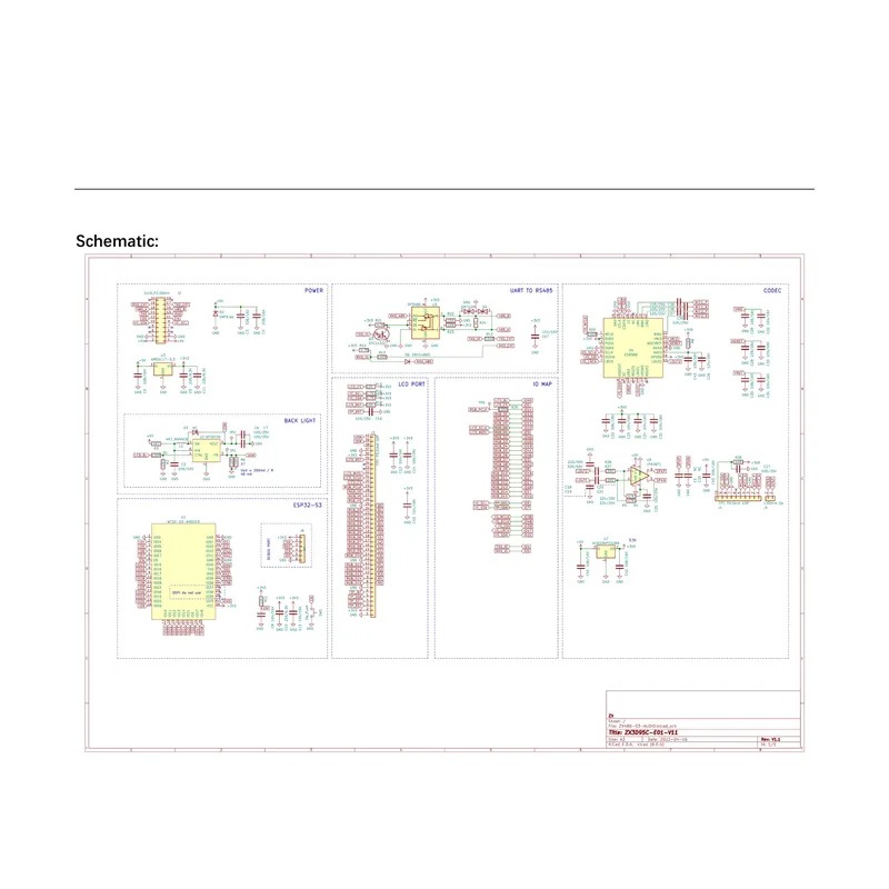 4 inch 86 box central control  - Esp32 Development Board ulasan dan harga