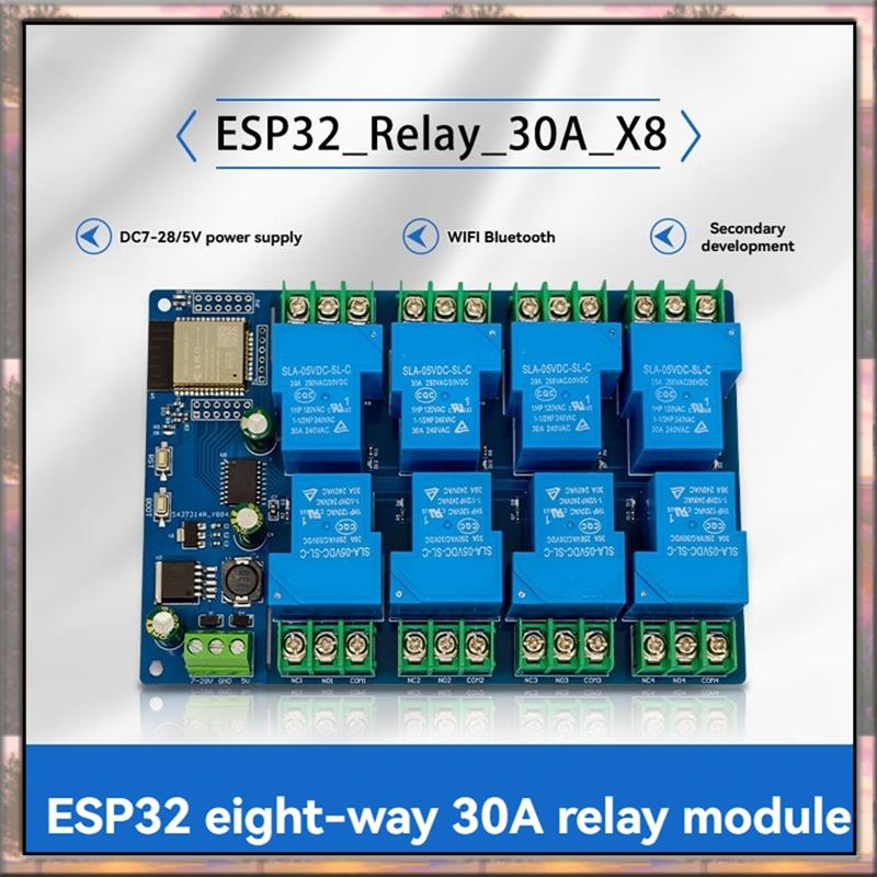 BAAZ HOT 8 Channel Relay Modul - Espressif Esp32 ulasan dan harga