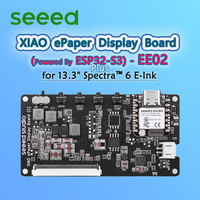 Seeed XIAO E-Paper Display Boa - Esp32 Uart Module ulasan dan harga
