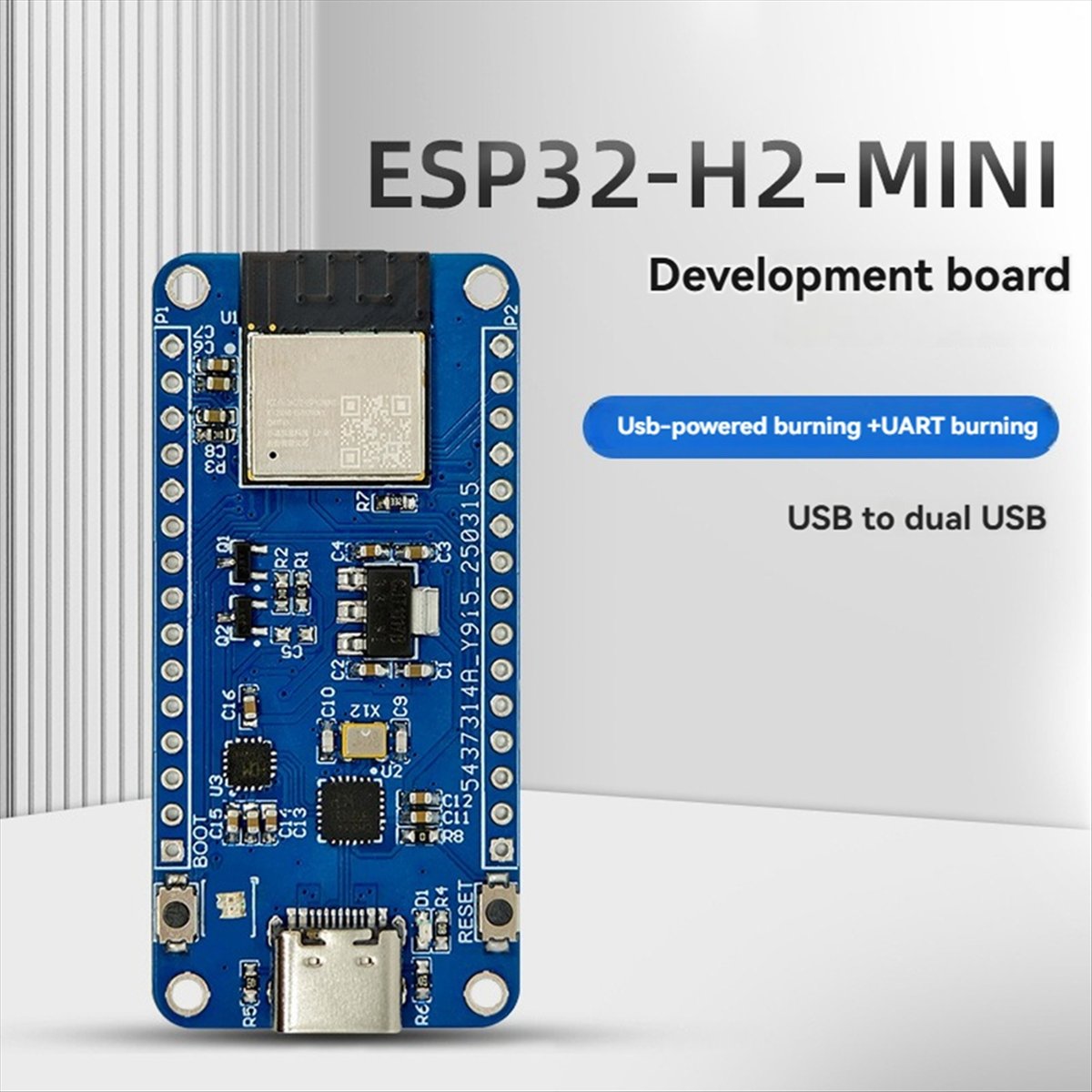 A46U -H2-MINI Development Boar - Esp32 H2 ulasan dan harga