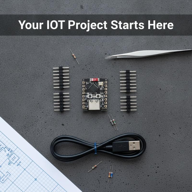 ESP32 C3 Development Board Sta - Esp32 C3 ulasan dan harga