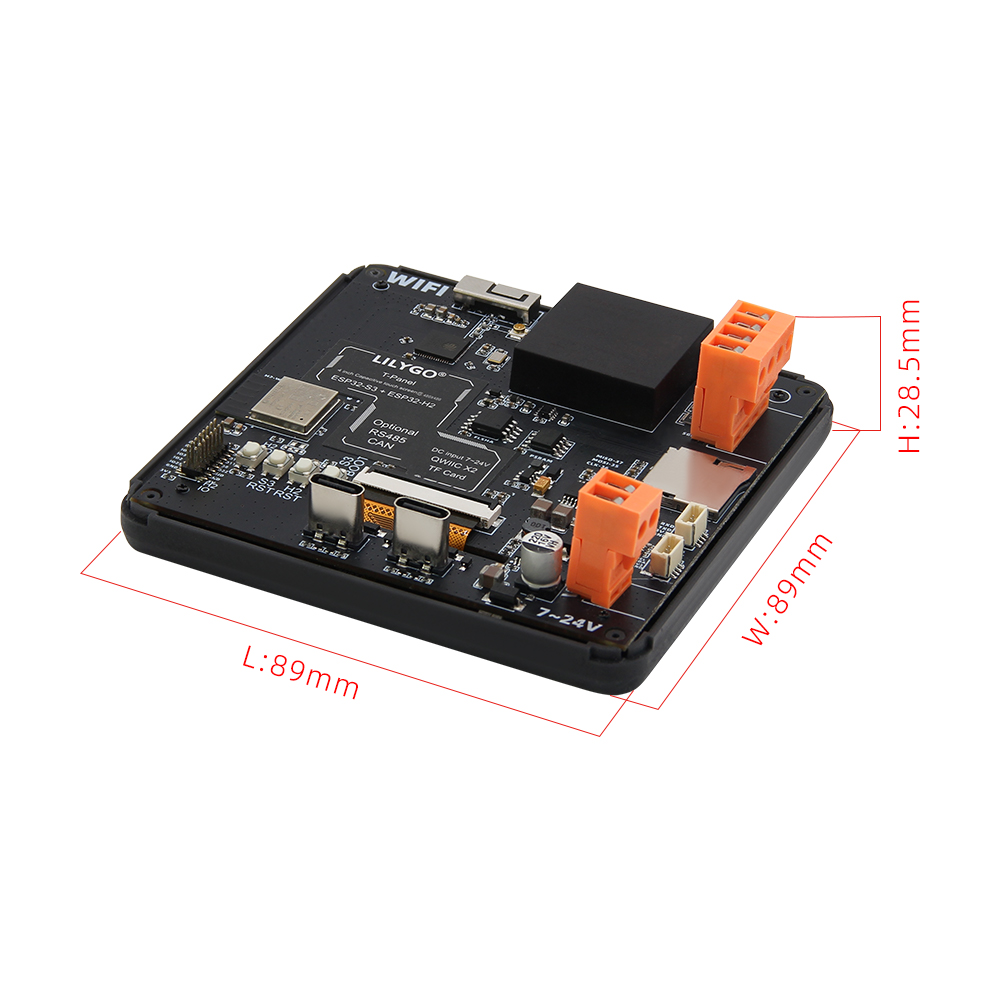T-Panel-S3 4.0-Inch TFT LCD ES - Esp32 H2 ulasan dan harga