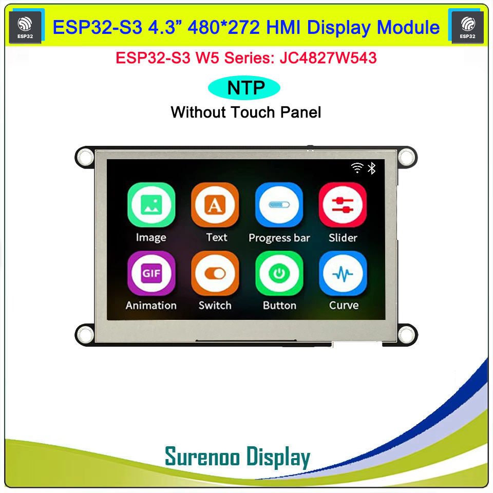 Guition HMI W5 ESP32-S3-N4R8 J - Esp32 P4 ulasan dan harga