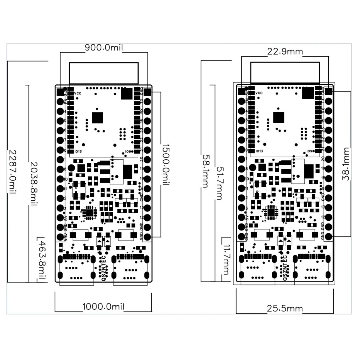 ESP32-C6-DevKitC-1 ESP32-C6 Co - Esp32 S2 ulasan dan harga