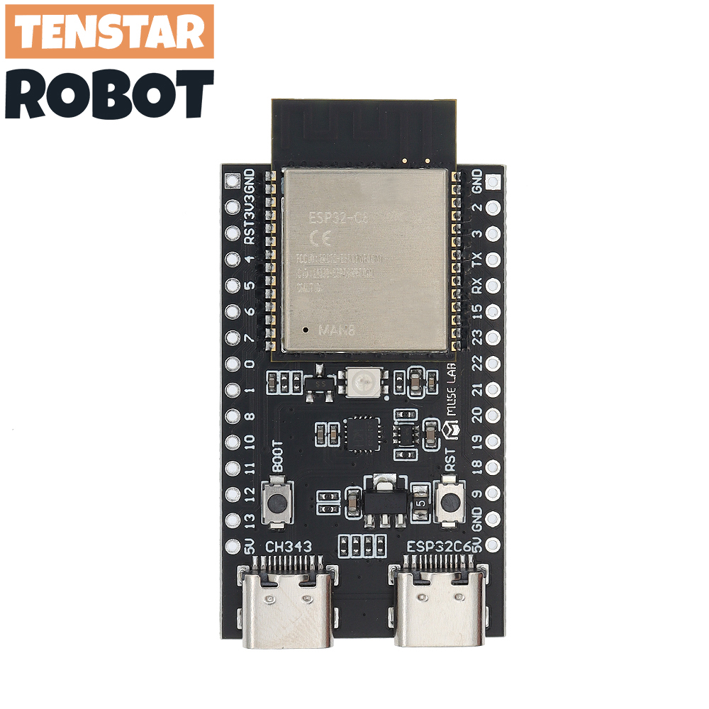 TENSTAR ESP32-C6 ESP32 WiFi+Bl - Esp32 H2 ulasan dan harga