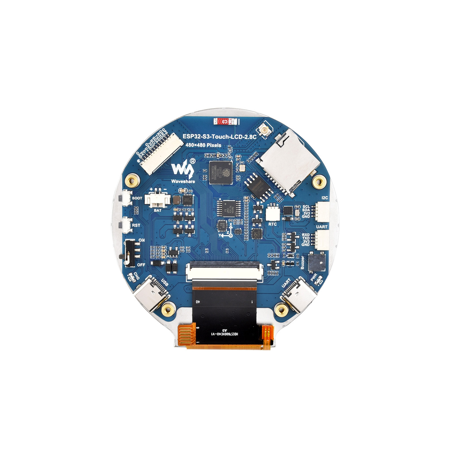 ESP32 ESP32-S3 2.8-inch circul - Esp32 Development Board ulasan dan harga