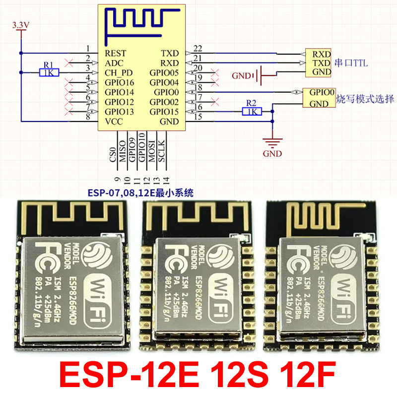 ESP32 ESP-32S ESP-12E ESP-12F  - Esp32 Wifi Bluetooth Module ulasan dan harga