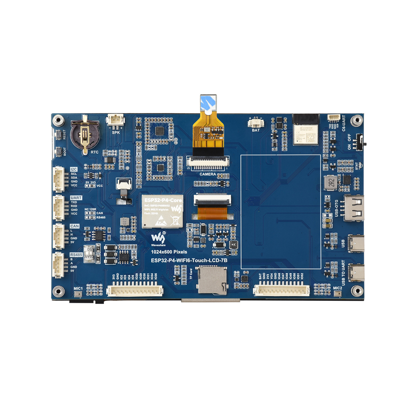 ESP32-P4 7-inch Touchscreen De - Esp32 P4 ulasan dan harga