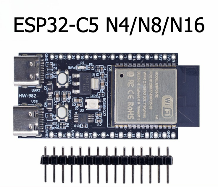 Esp32-c5-devkitc-1 N4/N8/N6 Co - Esp32 Uart Module ulasan dan harga