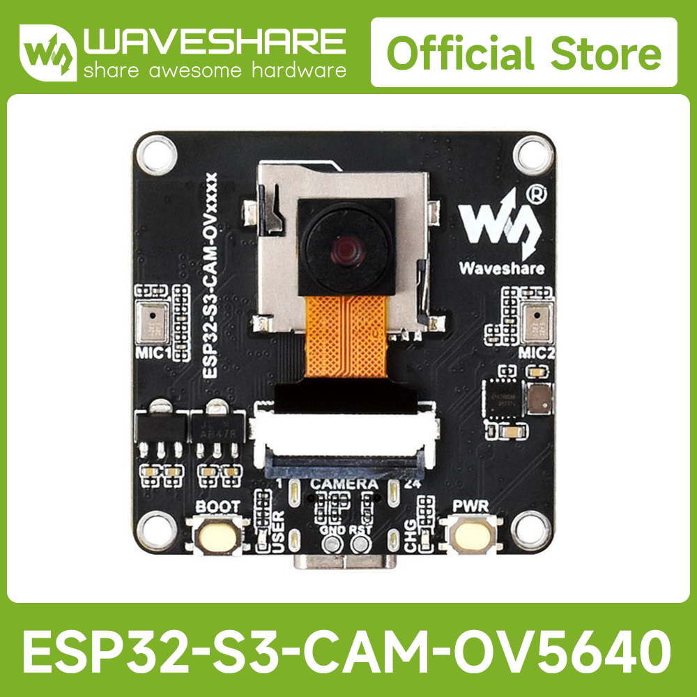Waveshare ESP32-S3 AIoT Camera - Esp32 Development Board ulasan dan harga
