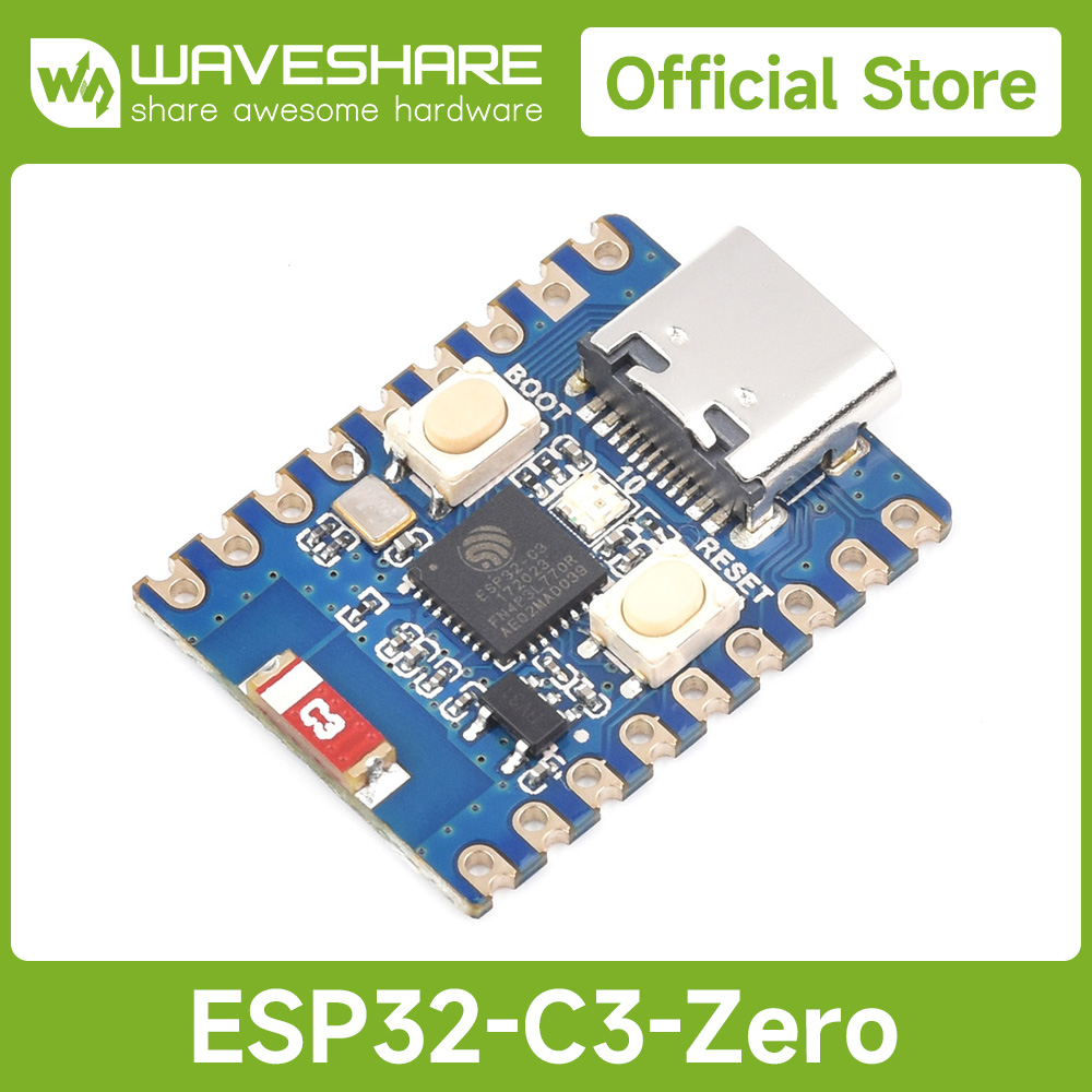 Waveshare ESP32-C3 Zero Mini D - Esp32 Development Board ulasan dan harga