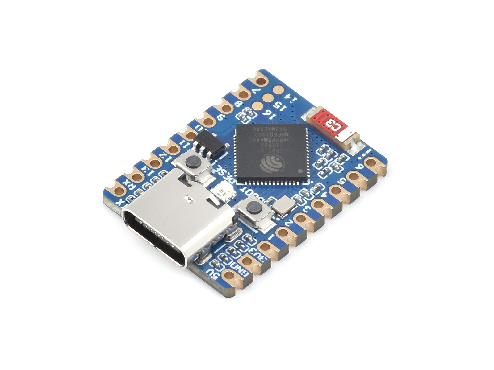 Waveshare ESP32-C3 Zero Mini D - Esp32 Development Board ulasan dan harga