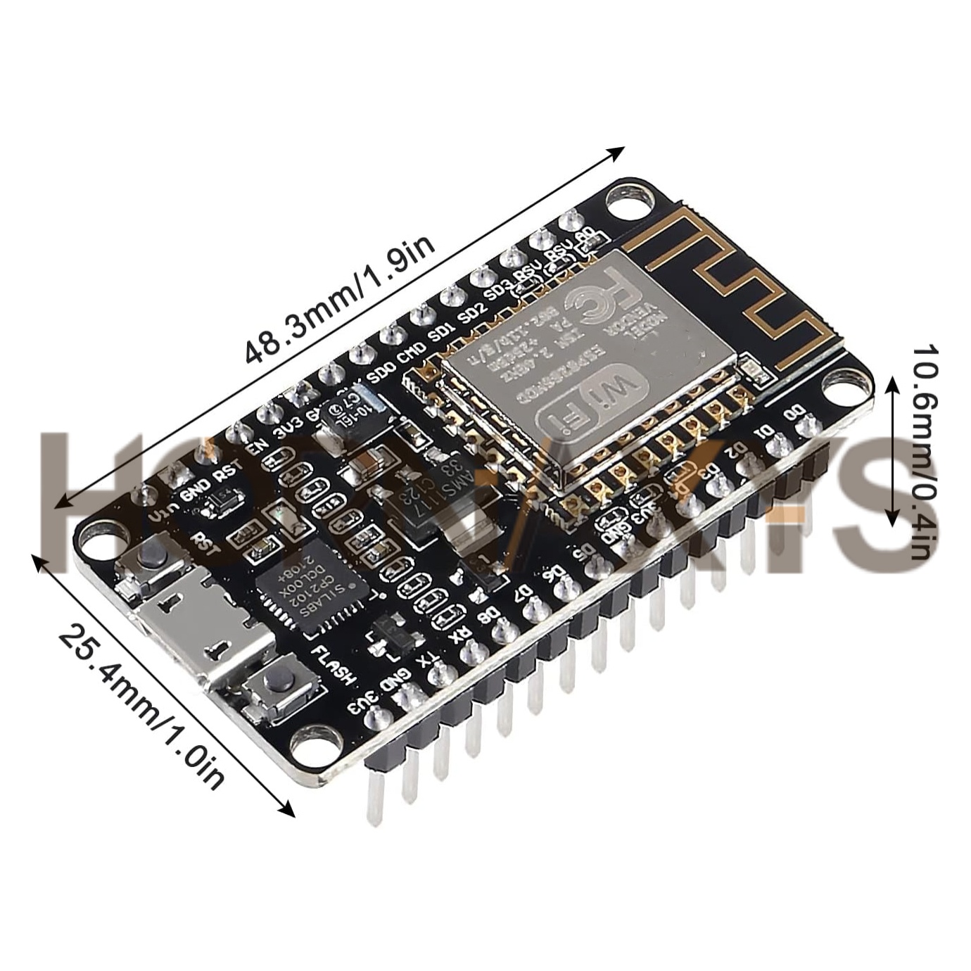 1-10PCS/Wireless Module CP2102 - Esp8266 Nodemcu ulasan dan harga