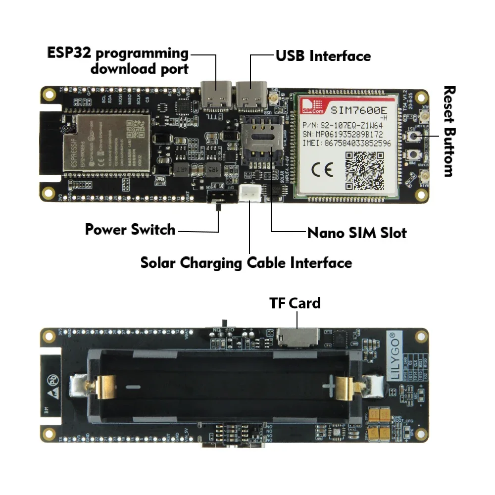 IN STOCK LILYGO T-SIM7600G-H R - Esp32 Development Board ulasan dan harga