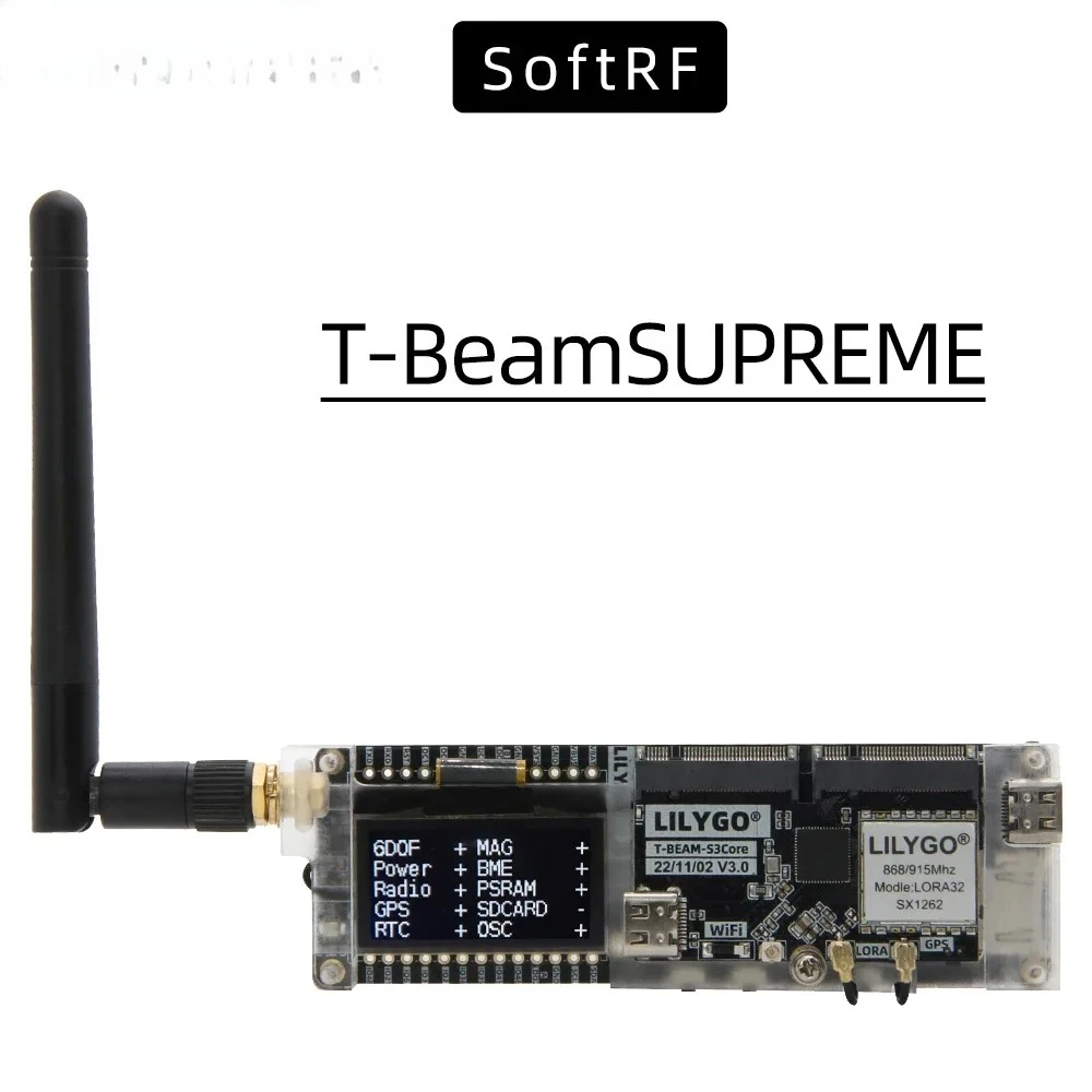 LILYGO SoftRF T-BeamSUPREME ES - Esp32 Development Board ulasan dan harga