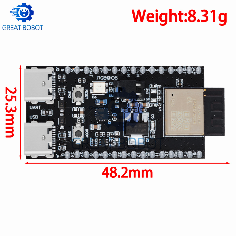 1~10PCS ESP32-H2-DevKitM WiFi+ - Esp32 H2 ulasan dan harga