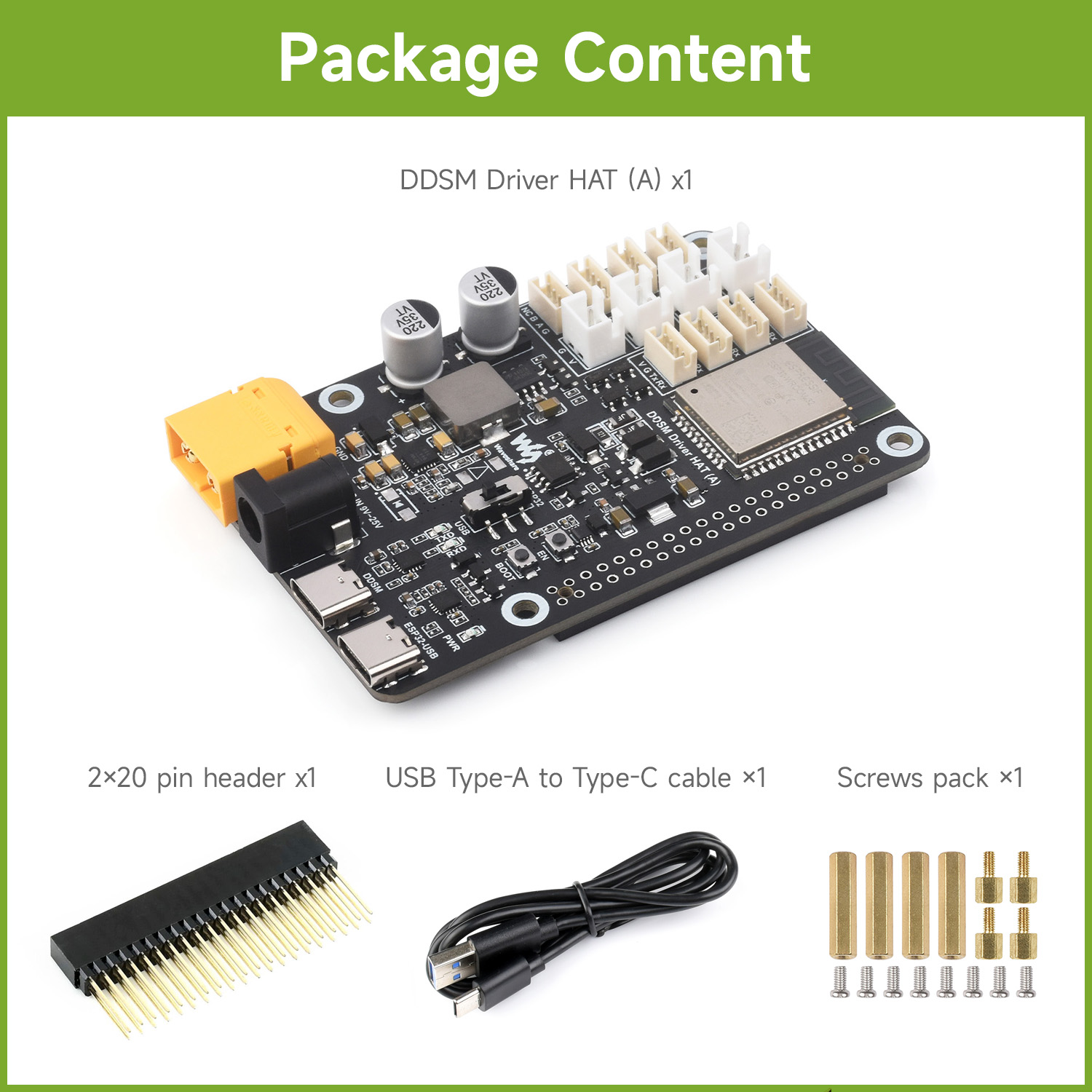 Waveshare Direct Drive Servo M - Esp32 Uart Module ulasan dan harga